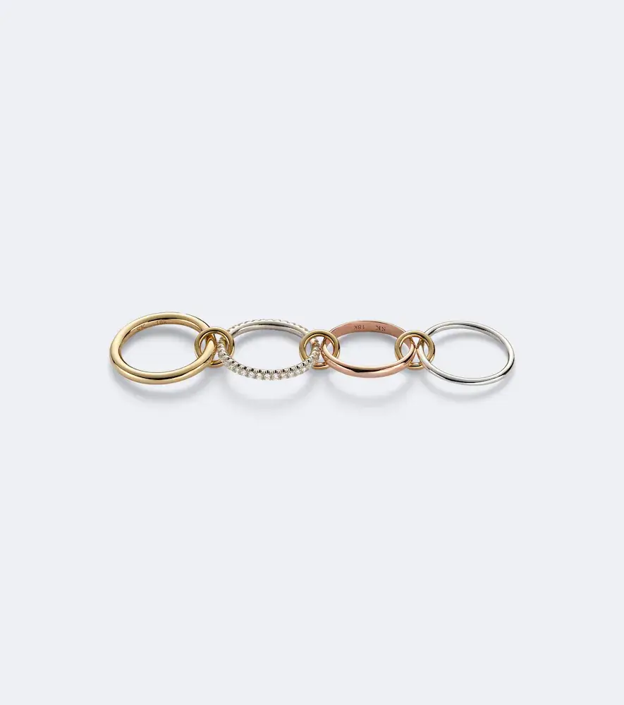 Spinelli Kilcollin Cancer sterling silver and 18kt gold ring with diamonds | Thumbnail 6 Spinelli Kilcollin Cancer sterling silver and 18kt gold ring with diamonds | Thumbnail 6