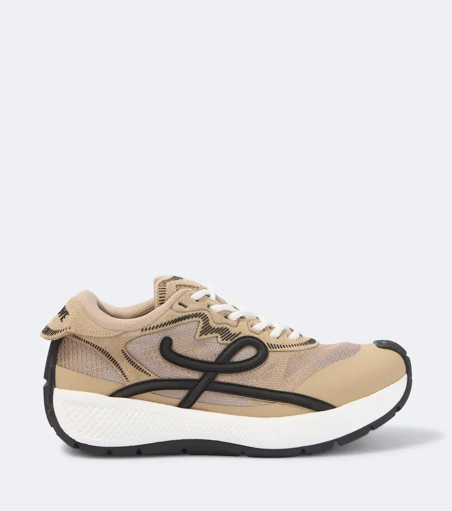 Loewe Pogo suede-trimmed sneakers | Thumbnail 6 Loewe Pogo suede-trimmed sneakers | Thumbnail 6