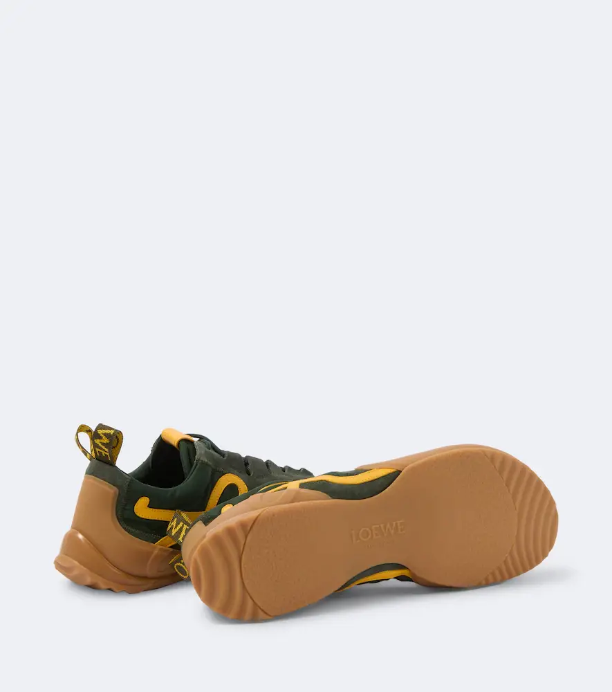 Loewe Grip suede-trimmed sneakers | Thumbnail 4 Loewe Grip suede-trimmed sneakers | Thumbnail 4