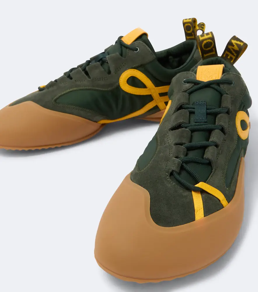Loewe Grip suede-trimmed sneakers | Thumbnail 5 Loewe Grip suede-trimmed sneakers | Thumbnail 5