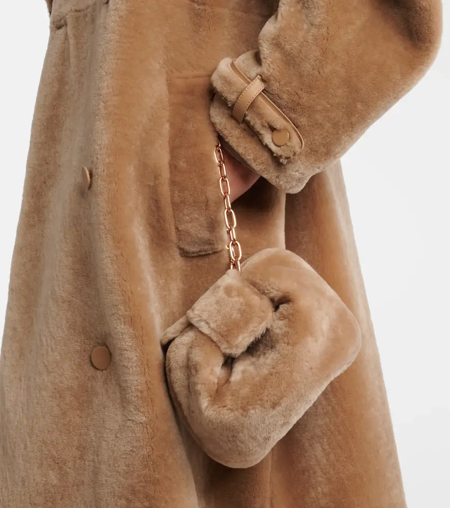 Gabriela Hearst Demi Small shearling clutch | Thumbnail 4 Gabriela Hearst Demi Small shearling clutch | Thumbnail 4