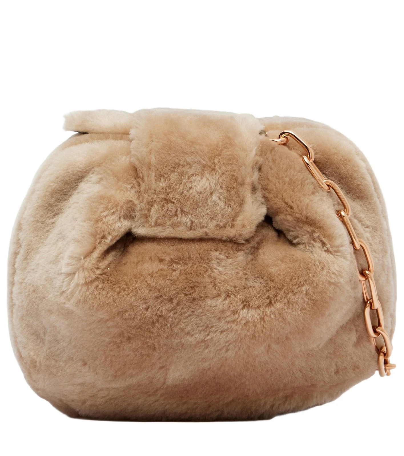 Demi Small shearling clutch Demi Small shearling clutch