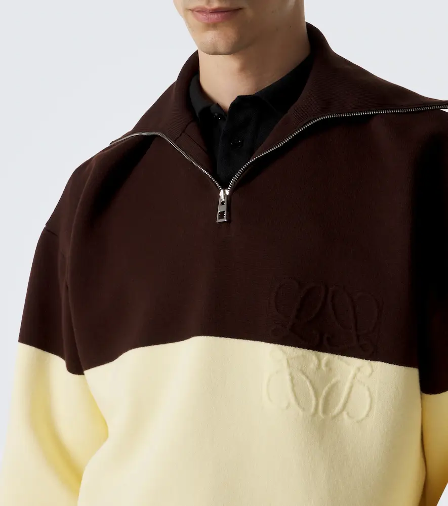 Loewe Anagram cotton-blend sweater | Thumbnail 3