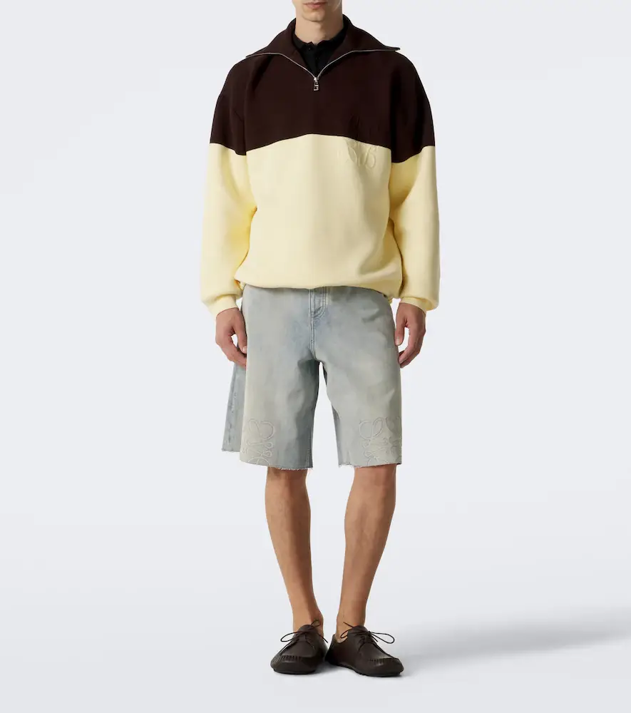 Loewe Anagram cotton-blend sweater | Thumbnail 4