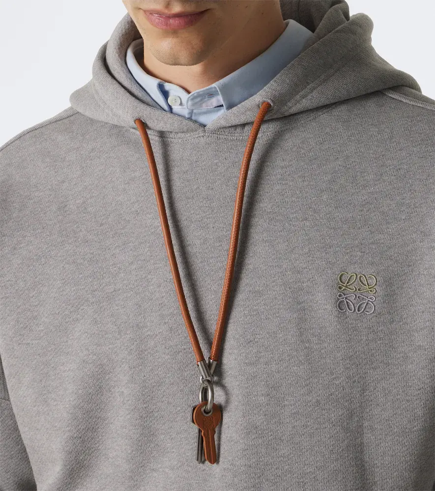 Loewe Anagram cotton fleece hoodie | Thumbnail 3 Loewe Anagram cotton fleece hoodie | Thumbnail 3