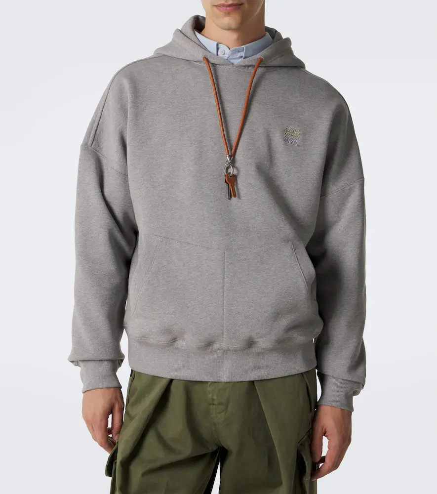 Loewe Anagram cotton fleece hoodie | Thumbnail 5 Loewe Anagram cotton fleece hoodie | Thumbnail 5