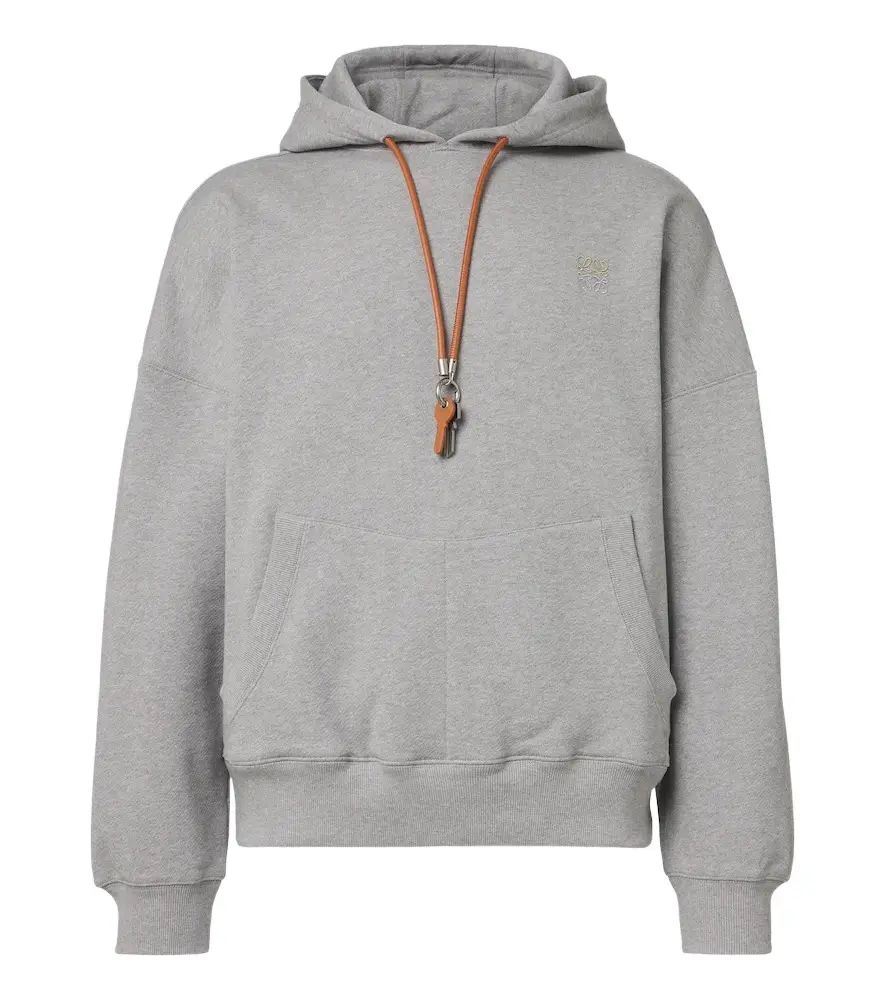 Loewe Anagram cotton fleece hoodie | Image 1 Loewe Anagram cotton fleece hoodie | Image 1