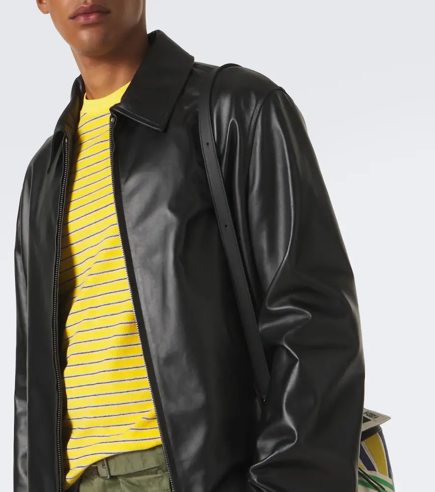 Loewe Striped cotton-blend terry T-shirt | Thumbnail 2