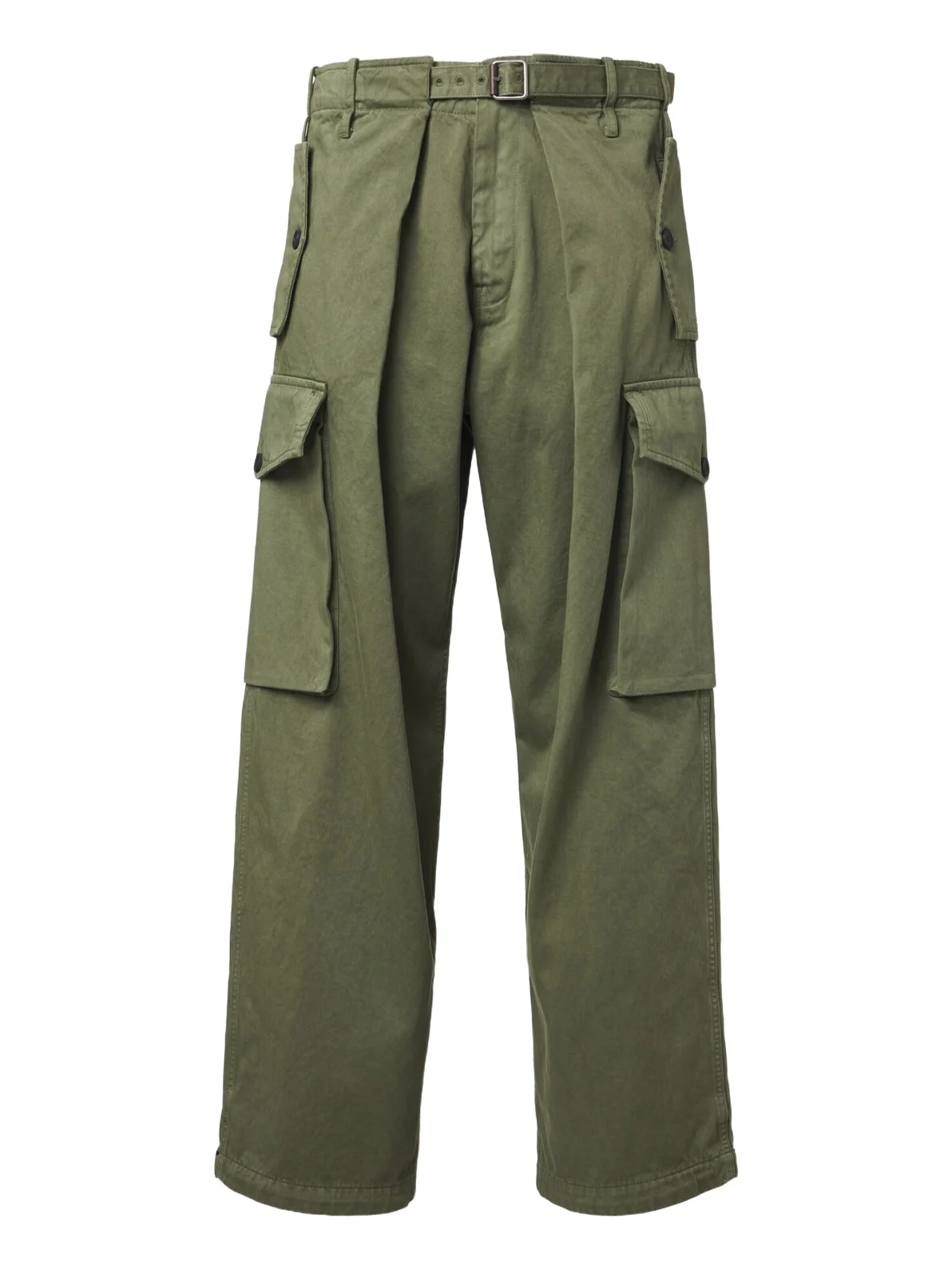 Loewe Cotton satin cargo pants