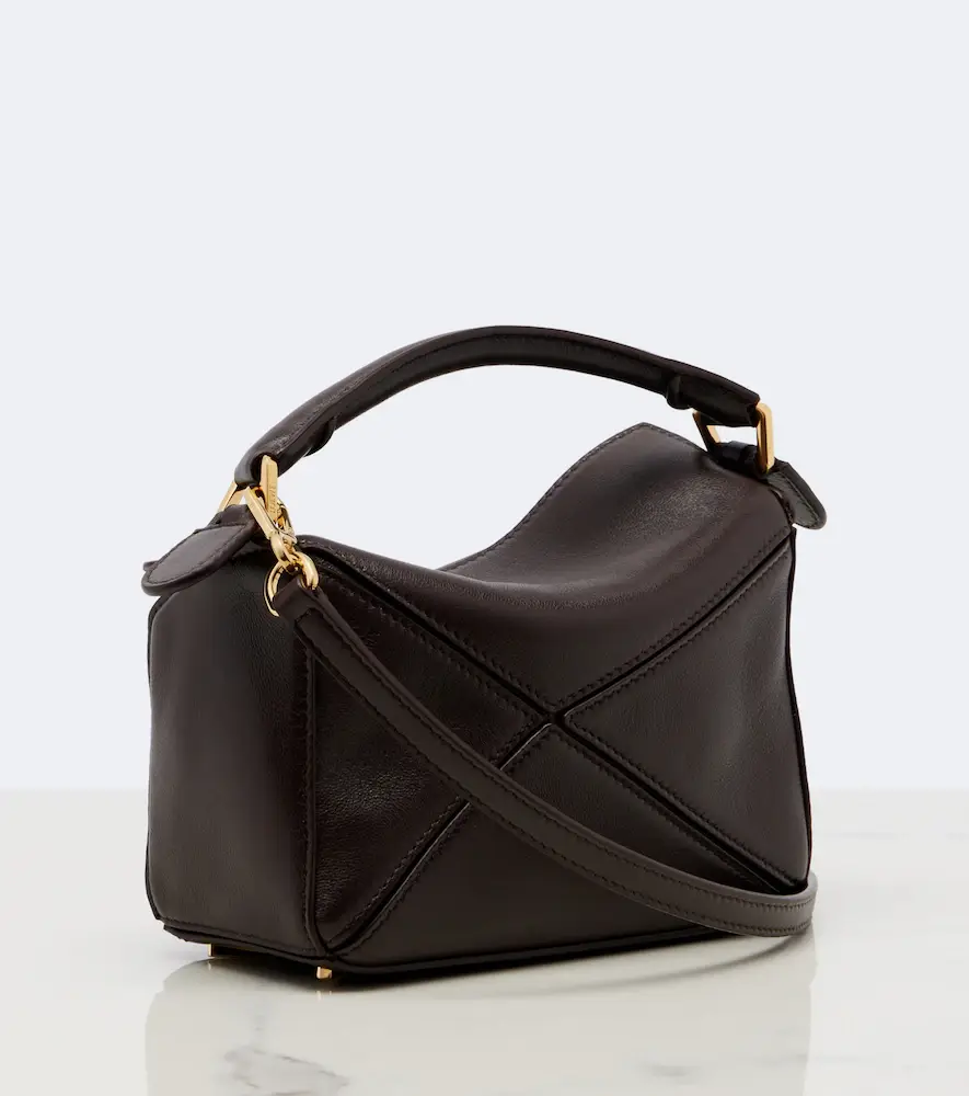 Loewe Featherlight Puzzle Small leather top-handle bag | Thumbnail 2 Loewe Featherlight Puzzle Small leather top-handle bag | Thumbnail 2