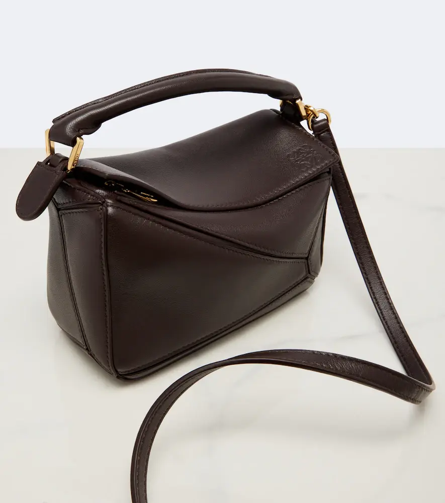 Loewe Featherlight Puzzle Small leather top-handle bag | Thumbnail 3 Loewe Featherlight Puzzle Small leather top-handle bag | Thumbnail 3