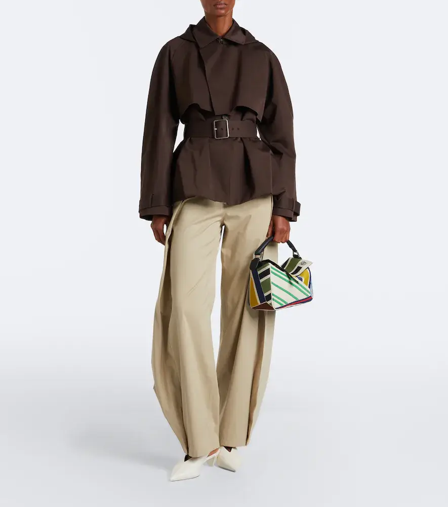 Loewe Puzzle Small striped top-handle bag | Thumbnail 6 Loewe Puzzle Small striped top-handle bag | Thumbnail 6