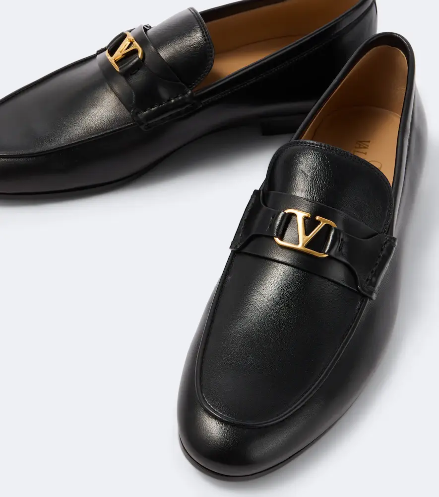 Valentino Garavani VLogo leather penny loafers | Thumbnail 6 Valentino Garavani VLogo leather penny loafers | Thumbnail 6