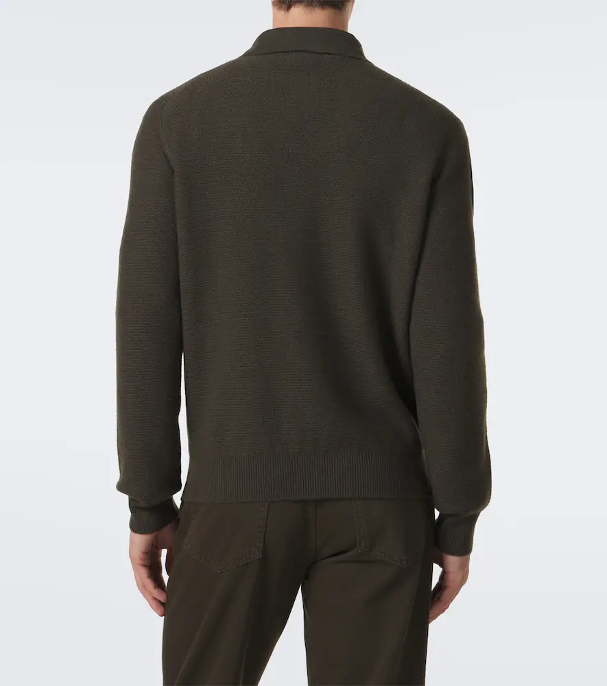 Zegna Cashmere polo sweater | Thumbnail 4