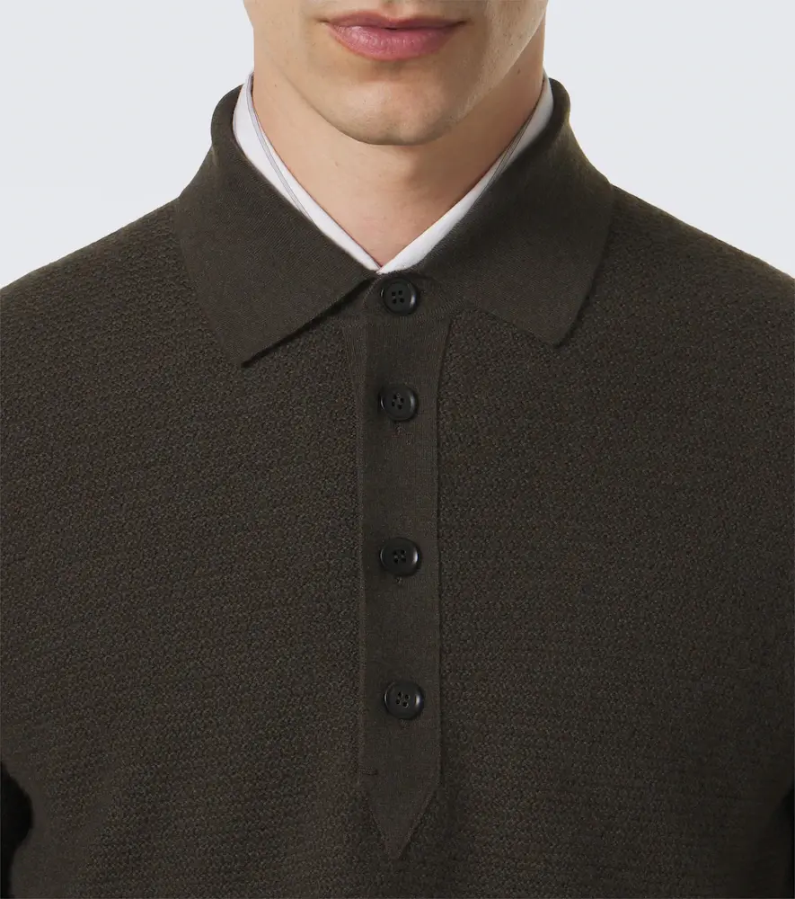 Zegna Cashmere polo sweater | Thumbnail 5