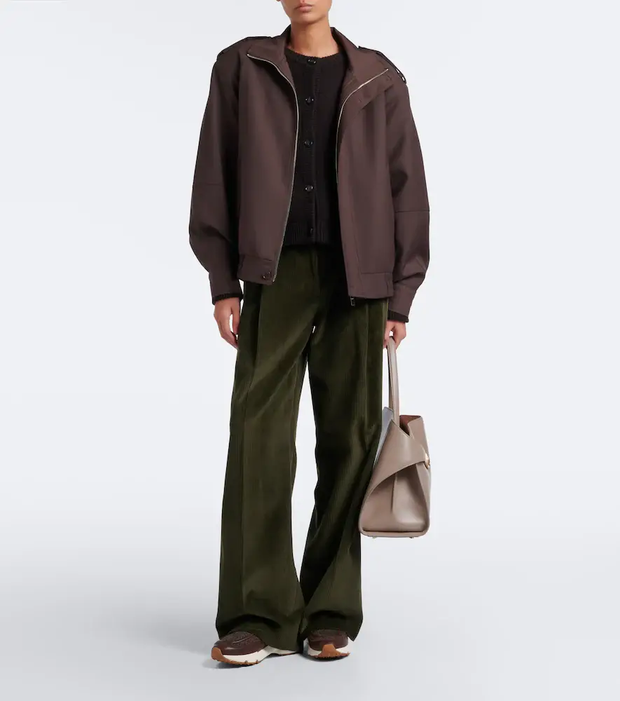 Tod's Leather-trimmed knitted slip-on shoes | Thumbnail 6 Tod's Leather-trimmed knitted slip-on shoes | Thumbnail 6