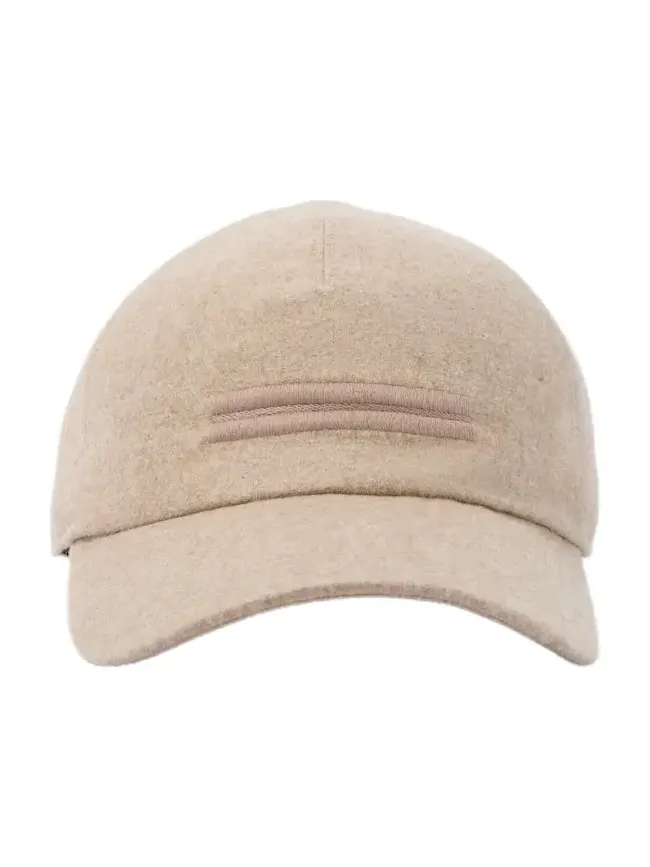 Cashmere baseball cap