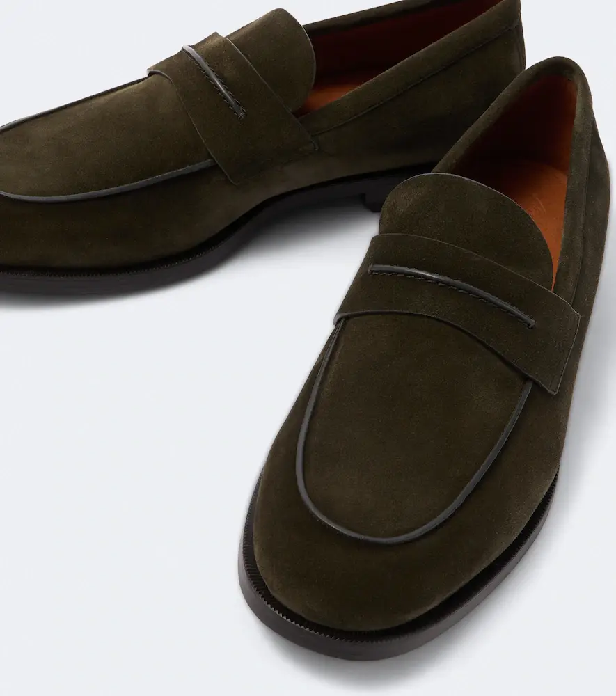 Zegna Suede penny loafers | Thumbnail 2