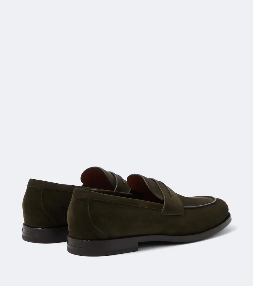 Zegna Suede penny loafers | Thumbnail 3