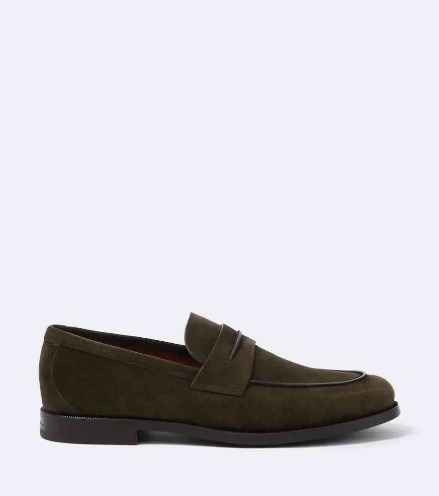 Zegna Suede penny loafers | Thumbnail 4