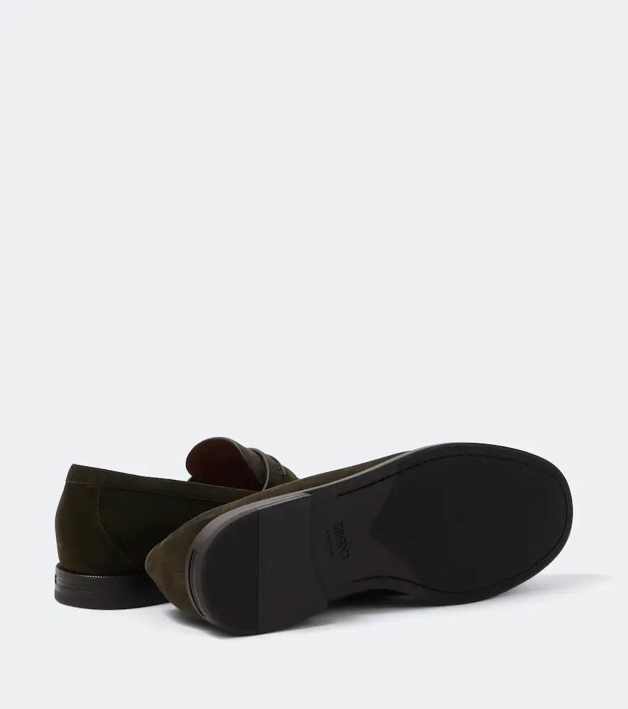 Zegna Suede penny loafers | Thumbnail 5