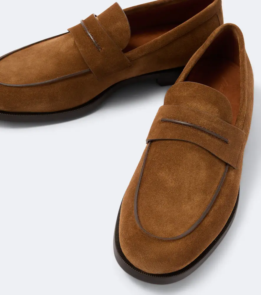 Zegna Suede penny loafers | Thumbnail 2 Zegna Suede penny loafers | Thumbnail 2