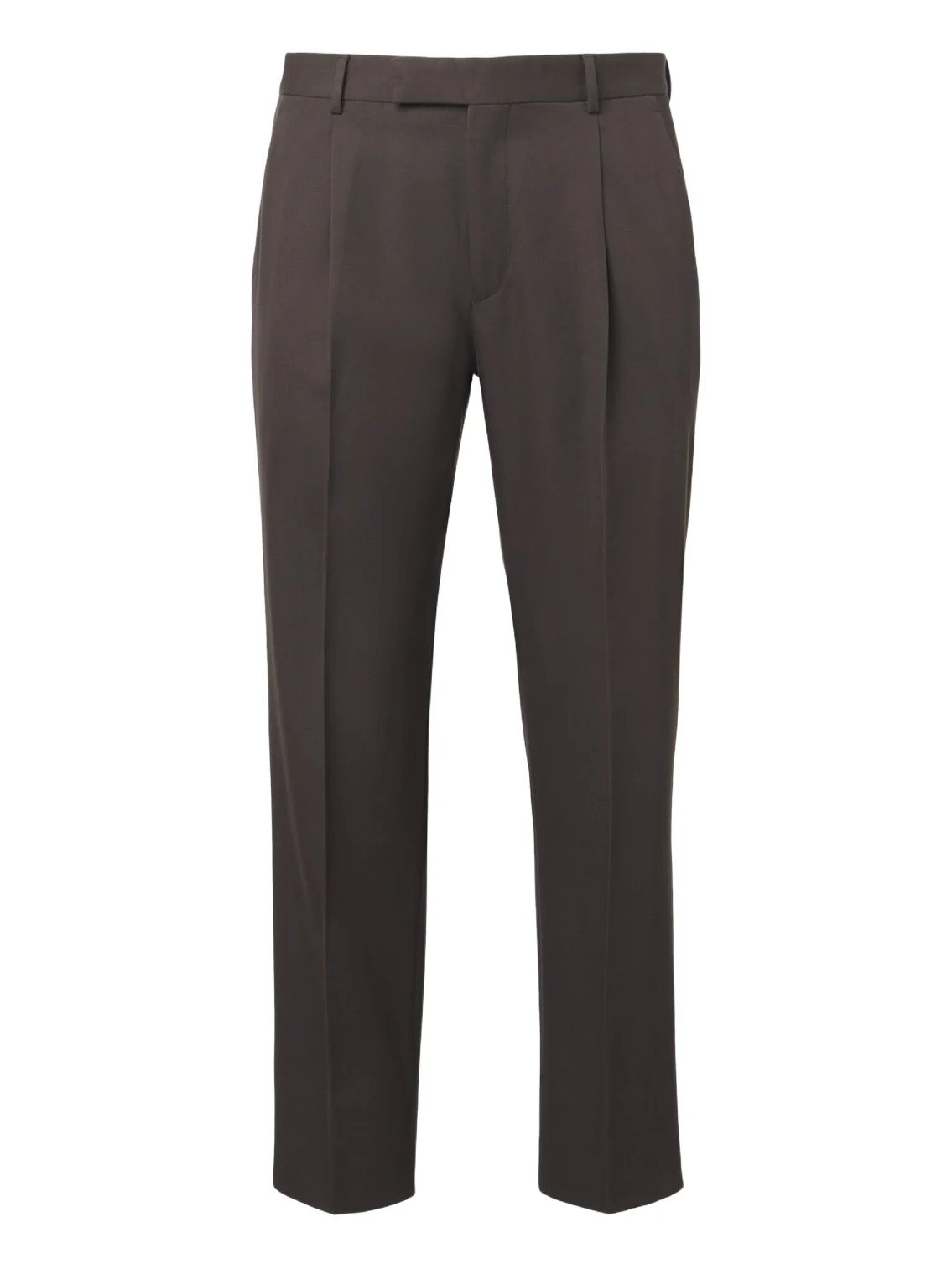 Cotton and wool straight pants Cotton and wool straight pants