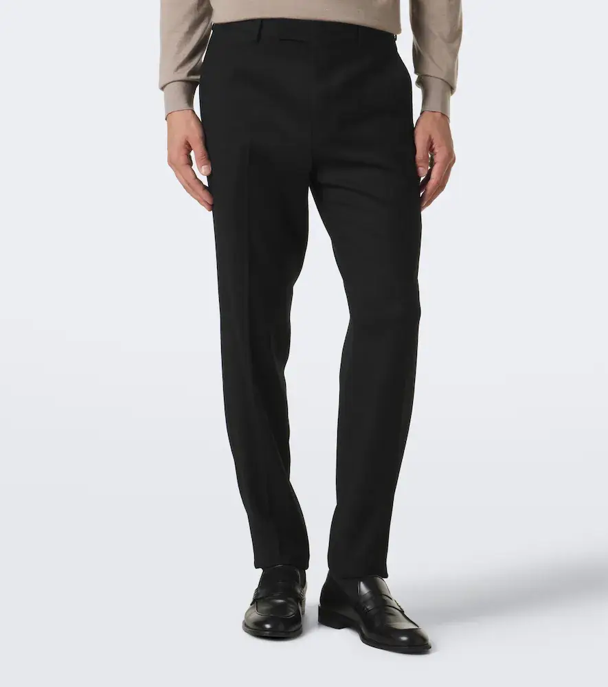 Zegna Wool slim pants | Thumbnail 3