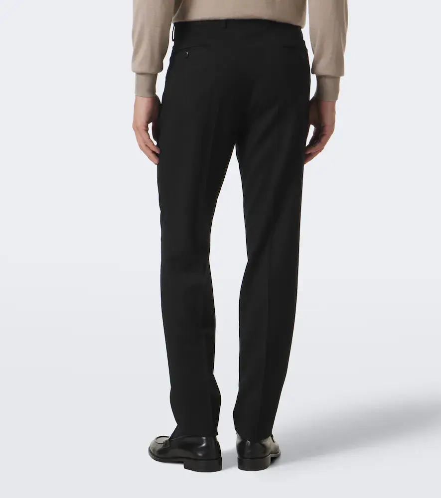 Zegna Wool slim pants | Thumbnail 4