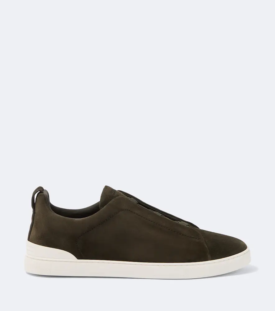 Zegna Triple Stitch suede sneakers | Thumbnail 2
