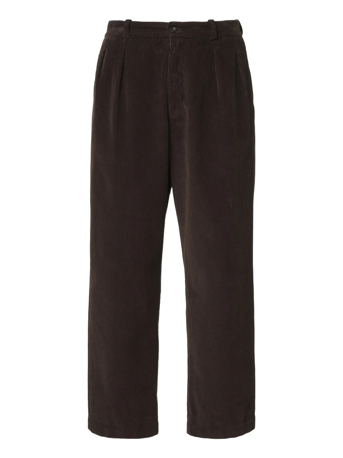 The Row Tuxo pleated cotton corduroy wide-leg pants