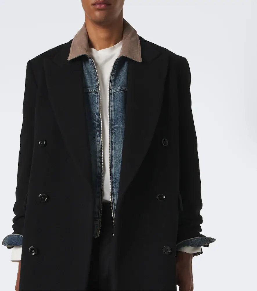Frame Corduroy-trimmed denim jacket | Thumbnail 2 Frame Corduroy-trimmed denim jacket | Thumbnail 2