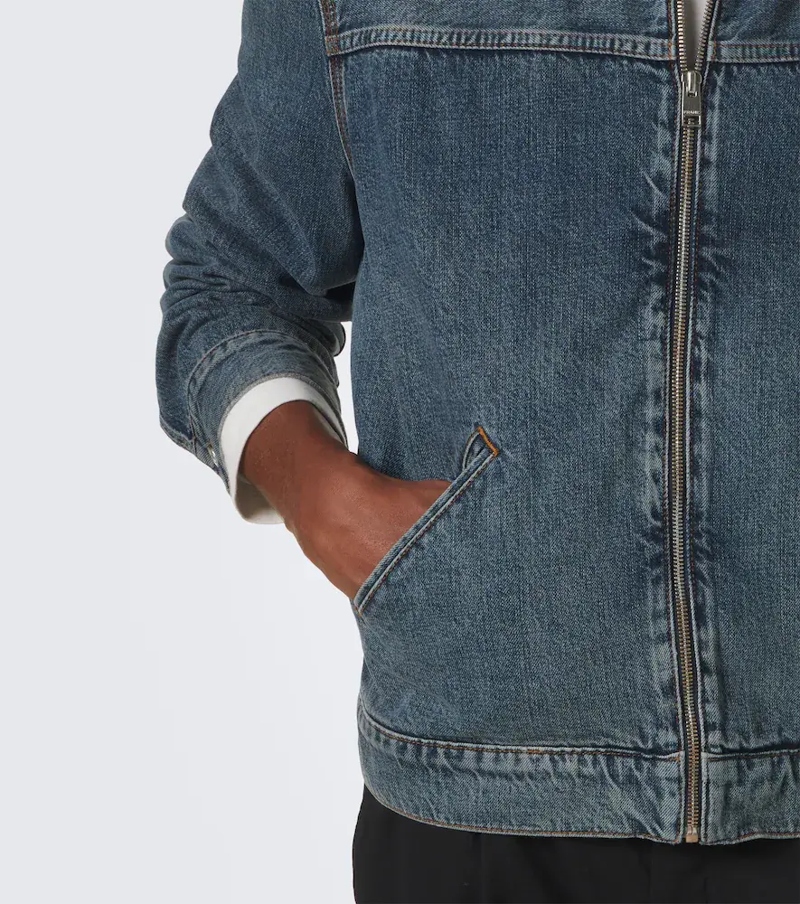 Frame Corduroy-trimmed denim jacket | Thumbnail 5 Frame Corduroy-trimmed denim jacket | Thumbnail 5