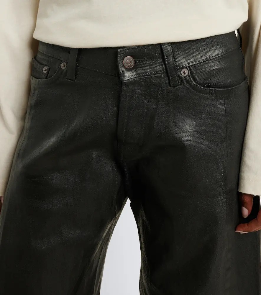 Acne Studios Coated barrel-leg jeans | Thumbnail 5 Acne Studios Coated barrel-leg jeans | Thumbnail 5