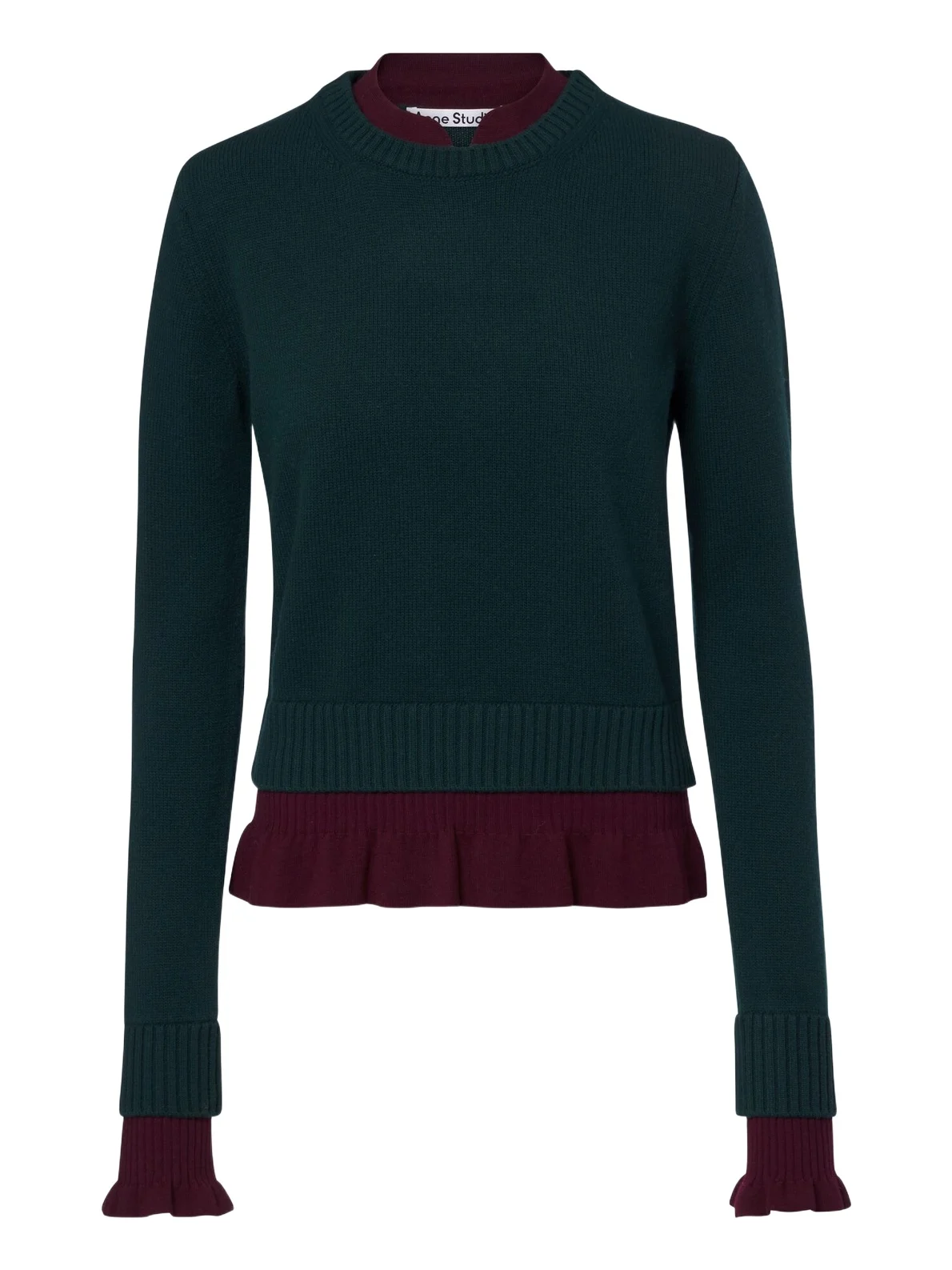 Layered wool sweater Layered wool sweater