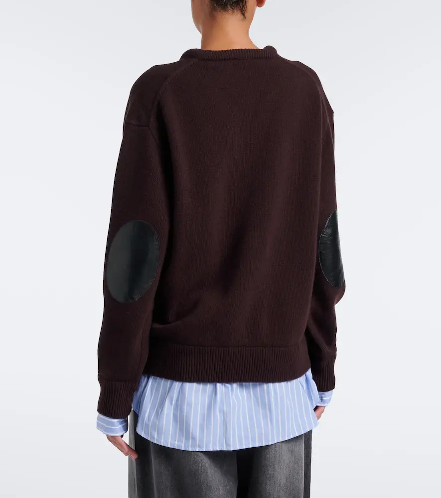 Acne Studios Layered wool sweater | Thumbnail 2