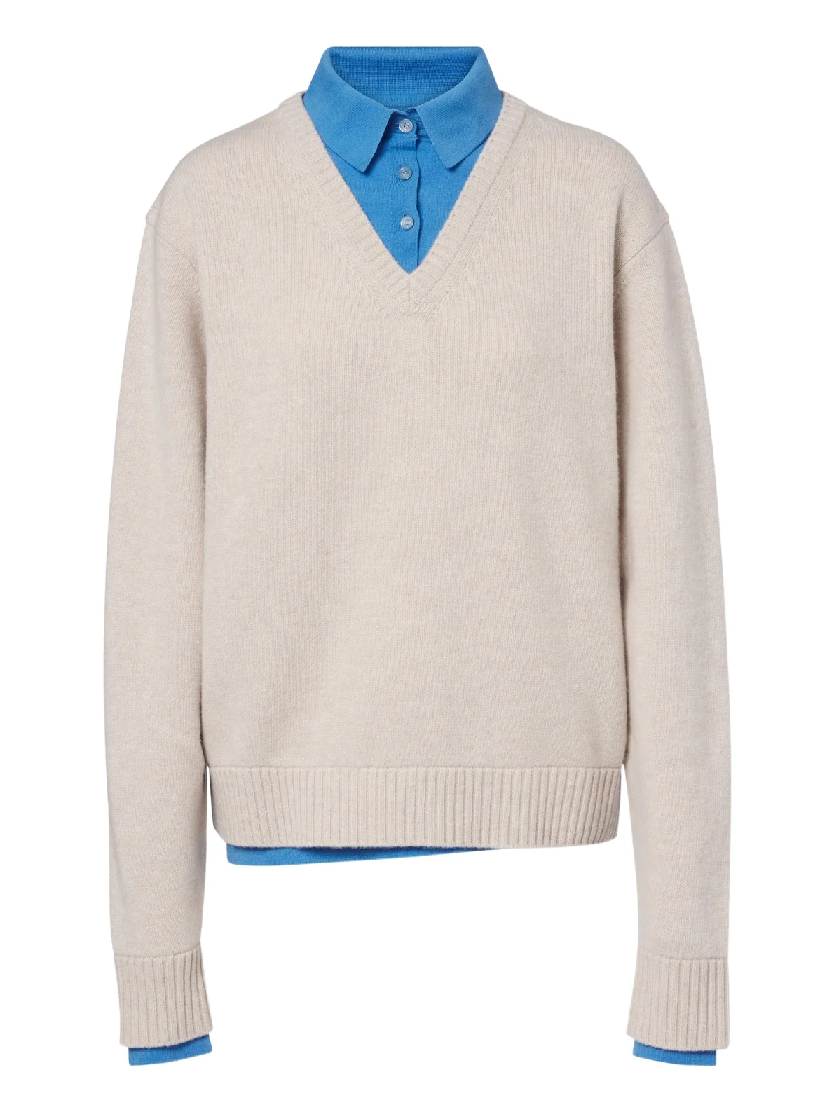 Layered wool sweater Layered wool sweater