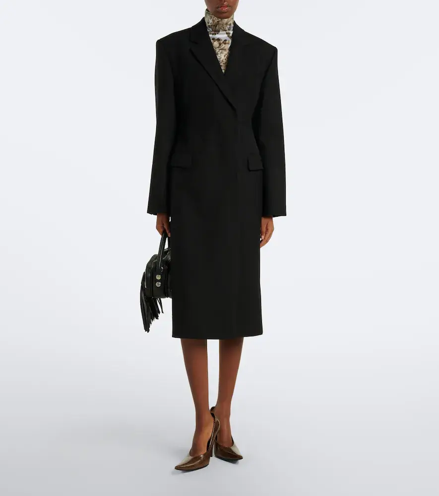 Acne Studios Single-breasted wool coat | Thumbnail 6 Acne Studios Single-breasted wool coat | Thumbnail 6