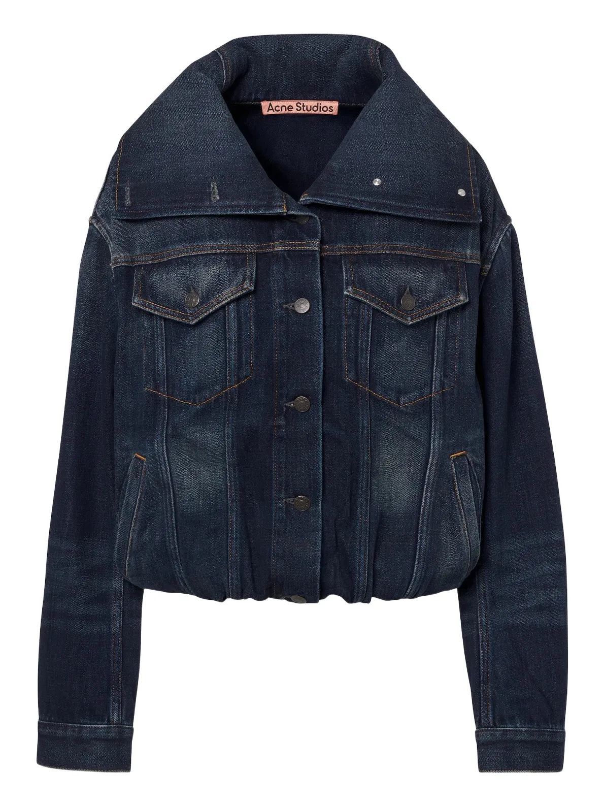 Denim blouson jacket Denim blouson jacket