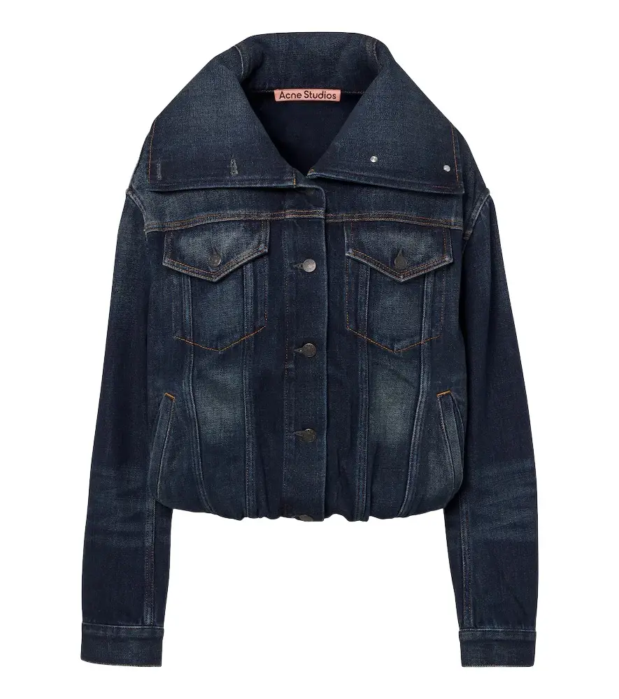 Acne Studios Denim blouson jacket | Image 1 Acne Studios Denim blouson jacket | Image 1
