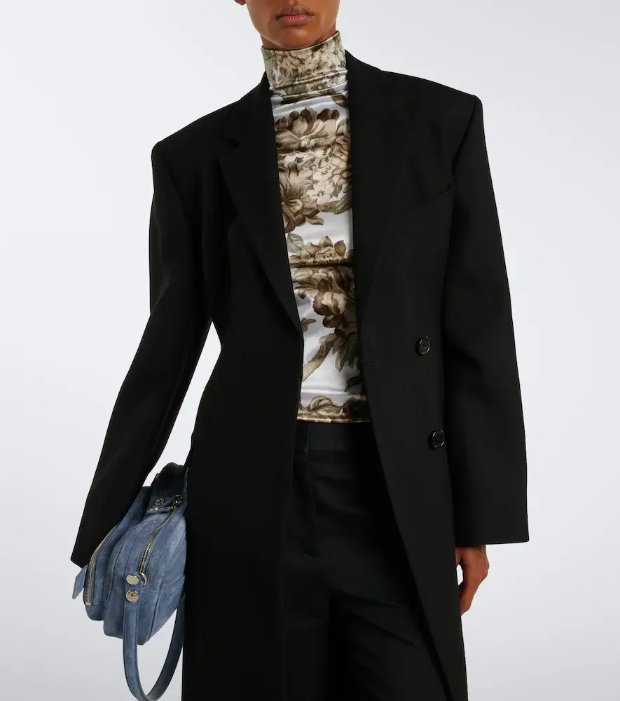 Acne Studios Floral turtleneck top | Thumbnail 3 Acne Studios Floral turtleneck top | Thumbnail 3