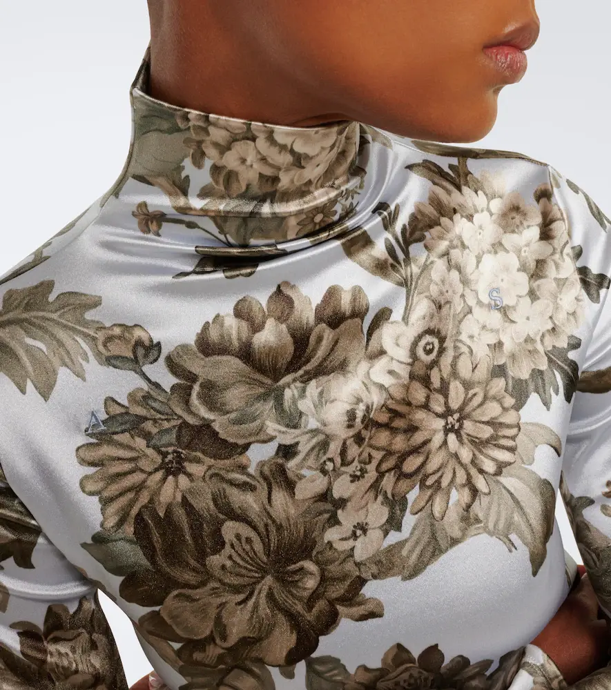 Acne Studios Floral turtleneck top | Thumbnail 6 Acne Studios Floral turtleneck top | Thumbnail 6