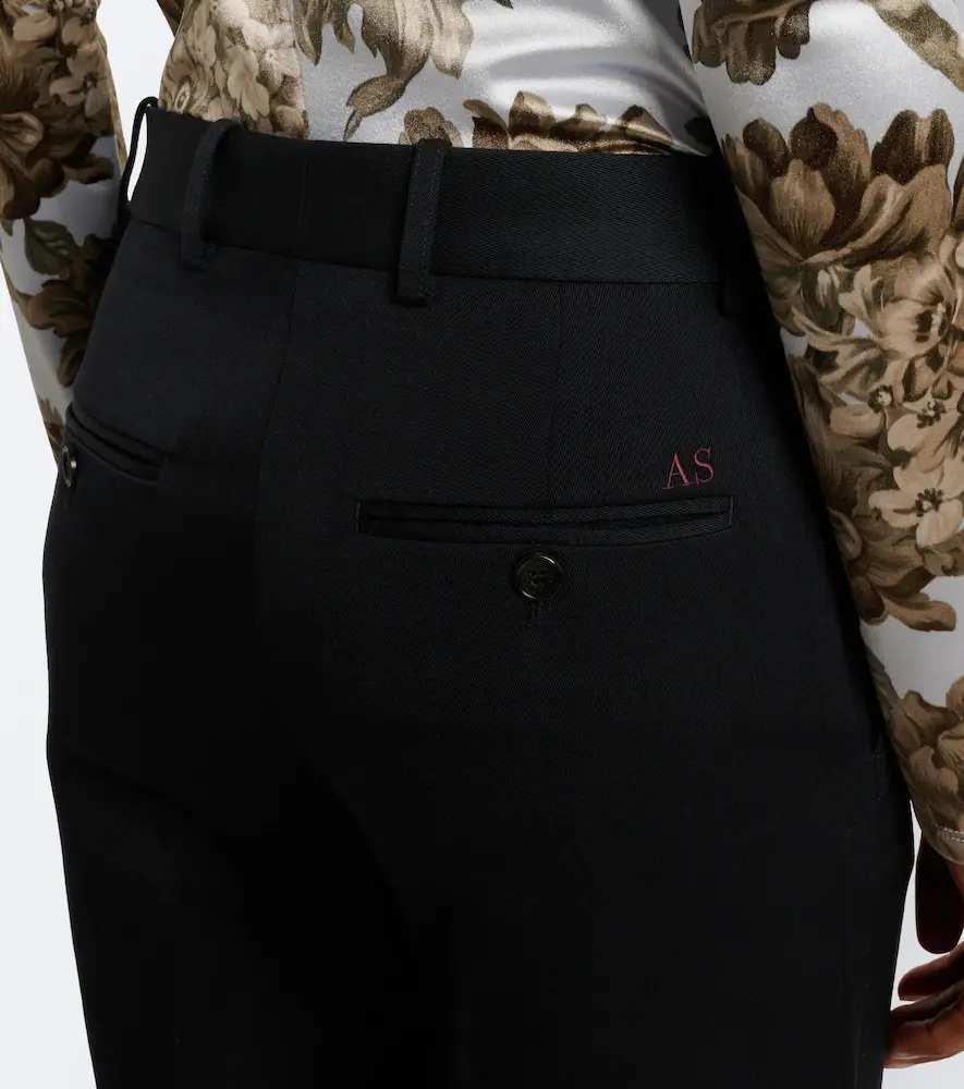 Acne Studios Wool straight pants | Thumbnail 4 Acne Studios Wool straight pants | Thumbnail 4