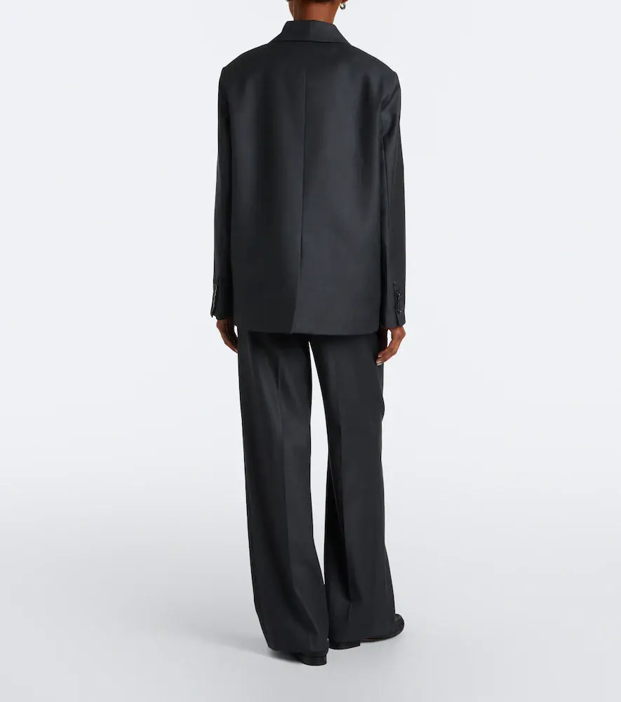Loulou de Saison Sbiru virgin wool wide-leg pants | Thumbnail 3 Loulou de Saison Sbiru virgin wool wide-leg pants | Thumbnail 3