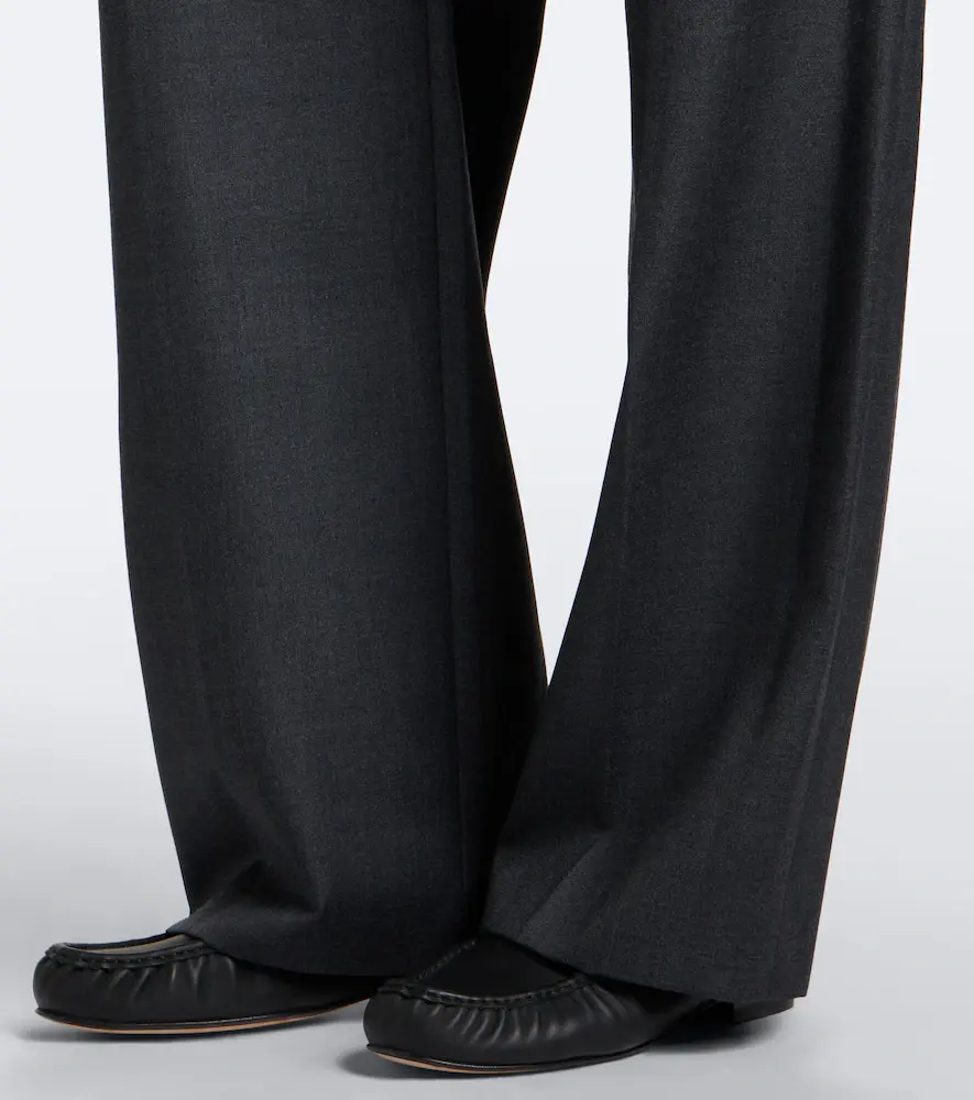 Loulou de Saison Sbiru virgin wool wide-leg pants | Thumbnail 5 Loulou de Saison Sbiru virgin wool wide-leg pants | Thumbnail 5