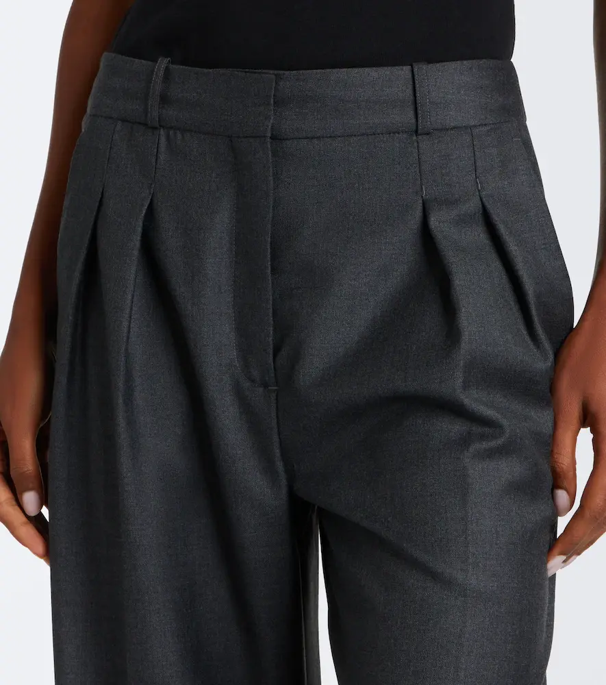 Loulou de Saison Sbiru virgin wool wide-leg pants | Thumbnail 6 Loulou de Saison Sbiru virgin wool wide-leg pants | Thumbnail 6