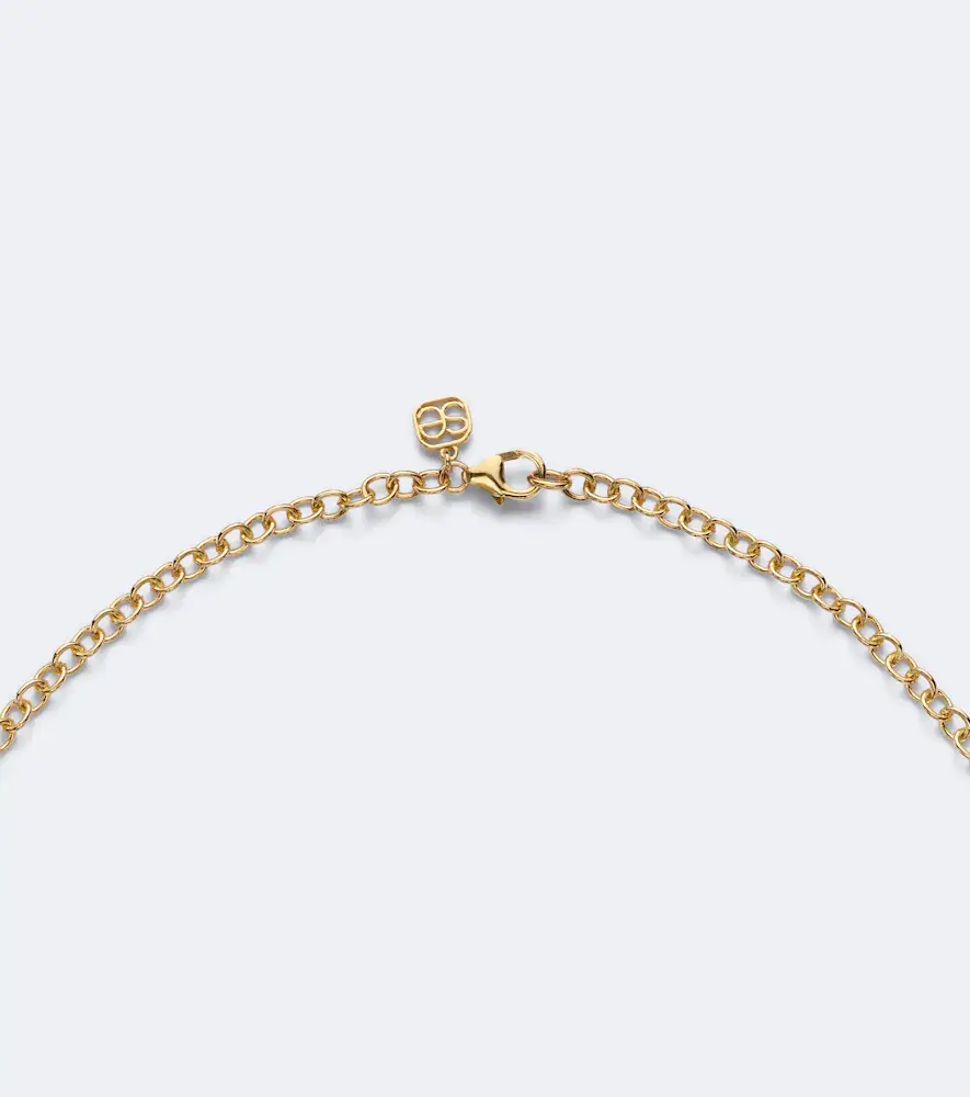 Sydney Evan 14kt gold charm necklace with gemstones | Thumbnail 2 Sydney Evan 14kt gold charm necklace with gemstones | Thumbnail 2