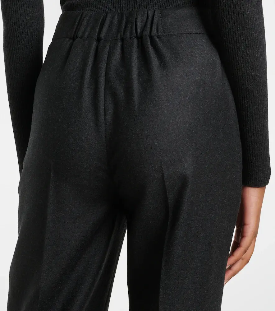 AGNONA Wool flannel straight pants | Thumbnail 6 AGNONA Wool flannel straight pants | Thumbnail 6