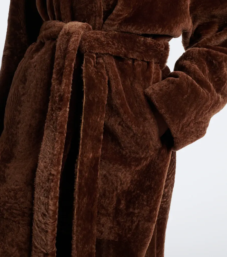 ARMA Dilan shearling wrap coat | Thumbnail 2 ARMA Dilan shearling wrap coat | Thumbnail 2