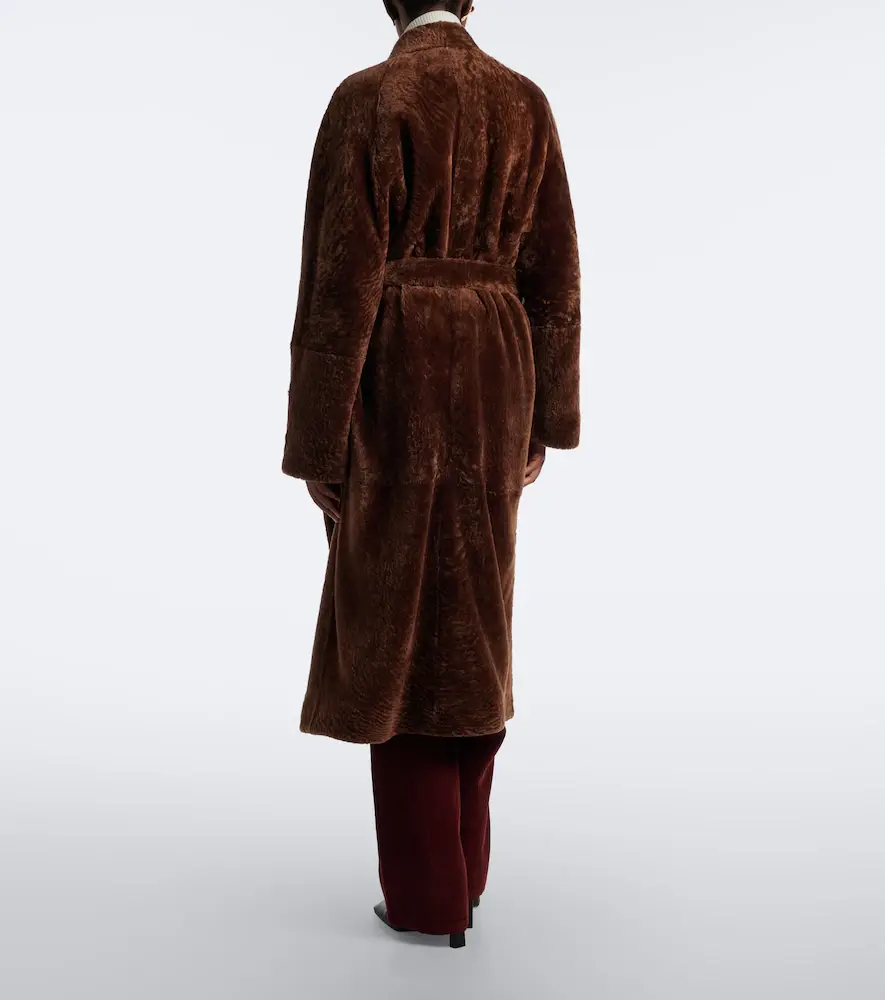 ARMA Dilan shearling wrap coat | Thumbnail 4 ARMA Dilan shearling wrap coat | Thumbnail 4